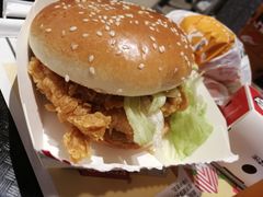 香辣鸡腿堡-肯德基(中央公园店)