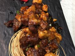 黑椒牛肉粒-百味饺子城•海鲜家常菜(秦皇岛店)