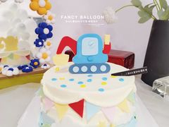 -卡比儿童蛋糕·心意定制·低脂零卡糖动物奶油FancyBALLOON(滨海店)