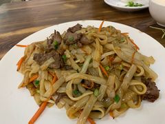 炒牛河-顺德公平靓正特色牛花粥(花都店)
