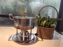 鸡汤蔬菜锅-绿茶餐厅(龙井船宴· 品牌总店)