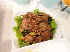 酱牛肉拌黄瓜-韩时烤肉(枫蓝店)