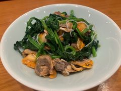 菠菜拌毛蛤-頂好酒家·经典粤菜(海信广场店)
