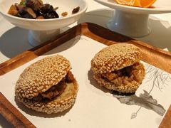 肉沫芝麻烧饼-四季民福烤鸭店(故宫店)