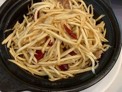 干锅茭白-子霖南山鲜虾面(南山总店)