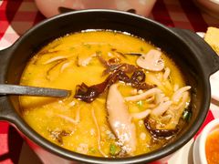 蘑菇汤莜面鱼鱼-西贝(金桥店)