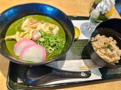 咖喱抹茶乌冬面-伊藤久右卫门(宇治本店)