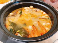 糟粕醋海鲜锅-香香海南菜餐厅