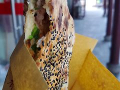 鲜肉猪油大饼-新塍美食吴哥烧饼