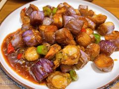 -东来菜馆•手抓海鲜家常菜•海鲜锅贴(鸽子窝店)