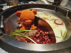 小熊鸳鸯锅-红辣椒·川菜·火锅(张杨路店)