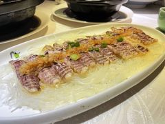 蒜茸粉丝蒸虾姑肉-百味馆·粤菜·湛江菜(后海花园店)