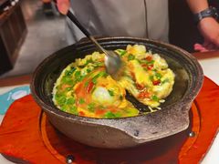 野韭菜石烹蛋-佬麻雀·剁椒鱼头(京基KK One店)