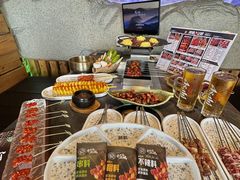 -河坝烧烤串城(金达莱店)