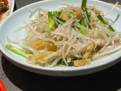 绿豆芽榨菜肉丝-老头儿油爆虾(星光一期店)