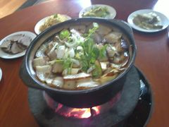 “火盆锅”-柳沟豆腐宴义豆堂24号农家院