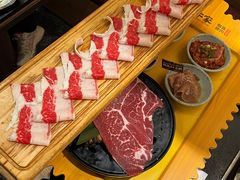 一米长盘牛五花-犟牛家·榴莲烤肉(五棵松店)