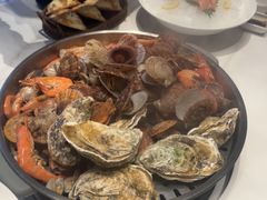 大锅蒸海鲜-大锅强·蒸海鲜青岛菜(金沙滩店)