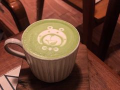 小熊抹茶拿铁-懒鱼时光馆(沙坪坝店)