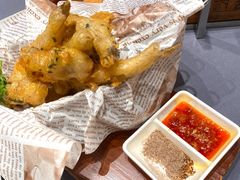 香酥海苔九肚鱼-阿庄新豫菜(航海东路店)