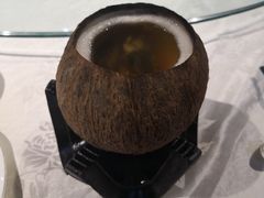 原汁椰子炖竹丝鸡-花溪雨·森林餐厅(石基店)