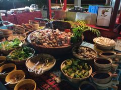 -亚龙湾希尔顿自助餐厅·海鲜·烧烤·沙滩BBQ·现场乐队