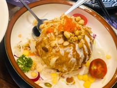 炸温泉蛋土豆泥沙律-仙隐小鹿中華の日料(正弘城店)