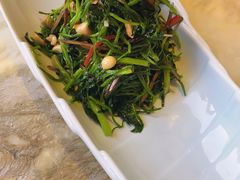 虾酱空心菜苗-伙靠·江浙菜(田林路店)