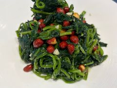 果仁菠菜-李记饺子·熏酱东北菜(欢乐谷店)