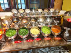 自助调料区-爱客得牛排海鲜烤肉·火锅自助(春熙路黑金好店)