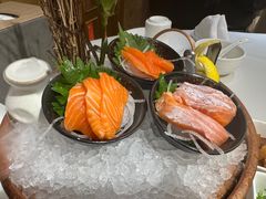 三文鱼刺身-万龙洲海鲜(安定门店)