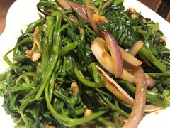 马拉盏炒通菜-大头虾越式风味餐厅(光明广场店)