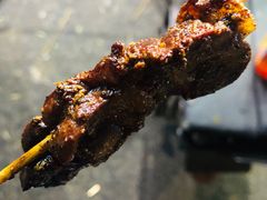 -劳动公园新疆人烤腰子