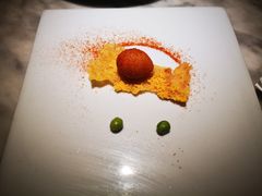 爆浆鹌鹑蛋配金沙灯影鱼片-辛香汇·现炒川菜(淮海路百盛店)