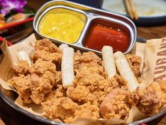 -明洞阿姨·韩式酱蟹烤肉·创意料理(三元桥店)