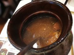 莲藕黄豆排骨汤-阿莉餐厅(枣阳路店)