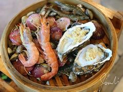 必点菜一筐海鲜-鲜小岛·铜锅涮肉