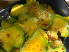 水豆豉炒姜丙瓜-缘生态云南菜·野生菌庭院餐厅(华侨城店)