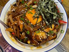 爆炒黑椒薄切牛舌饭-仙隐小鹿料理食堂(沙市人信汇店)
