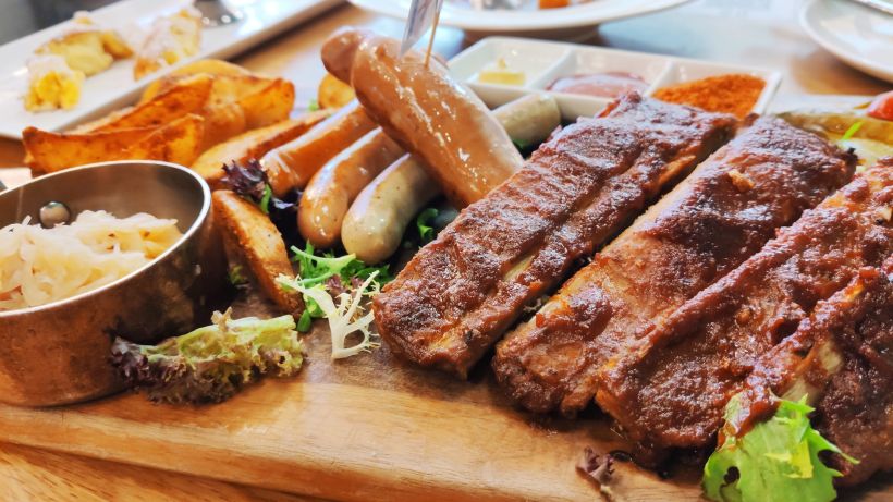 美食收获满满的德餐,每一口都是幸福的感觉