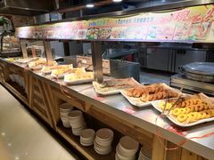自助取餐区-韩千炉海鲜自助火锅烤肉(文三路店)