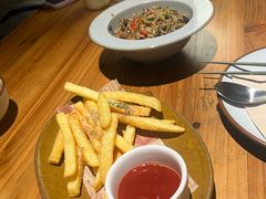 黑松露芝士薯条-本处·素食·融合料理(南油店)