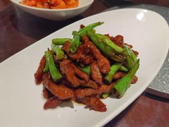杭椒牛柳-熙春园餐厅
