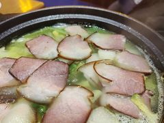 青菜腊肉汤锅-二孃鸡爪爪(东风路总店)