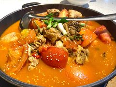 -贵州辣子鸡番茄鸡
