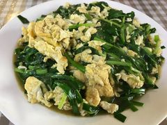 鸡蛋炒韭菜-晓院餐厅