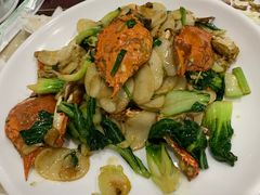 白蟹炒年糕-红灯笼龙凤饭店(宁波老字号店)