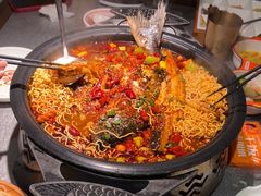 -探鱼·鲜青椒爽麻烤鱼(天河优托邦店)