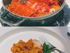 法国布列塔尼蓝龙虾意面-Le Bistrot de Racine