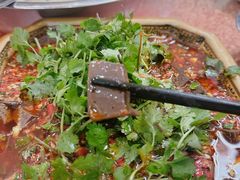 酸辣羊血-简阳董家埂羊肉汤